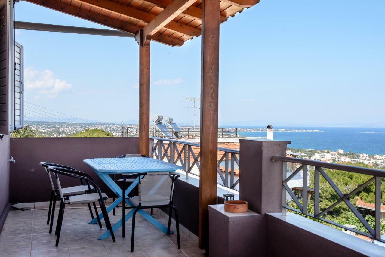 Peris Panoramic Villa Near Athens Airport Paralia  Exterior photo