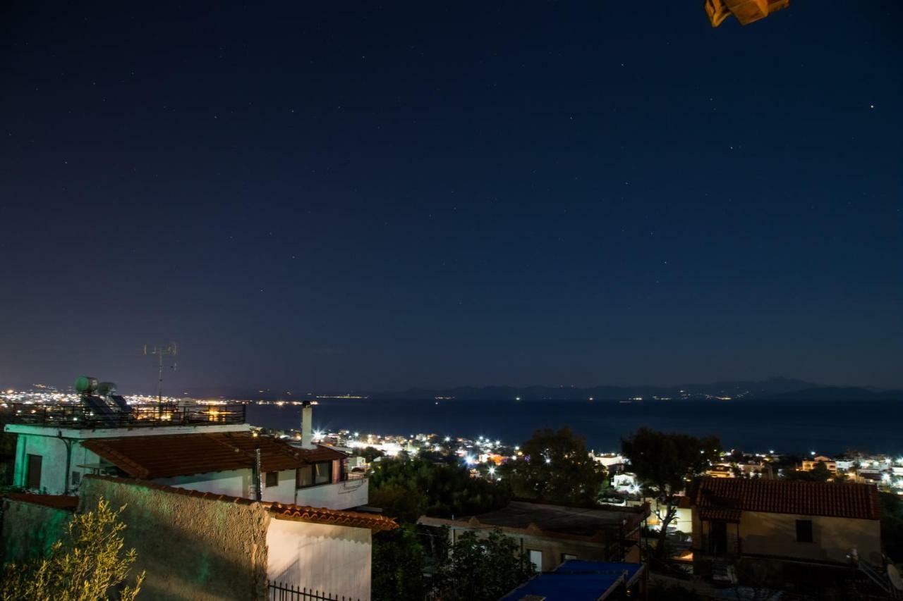 Peris Panoramic Villa Near Athens Airport Paralia  Exterior photo